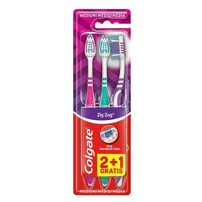 Colgate Cepillo Colgate Zig Zag 2 + 1