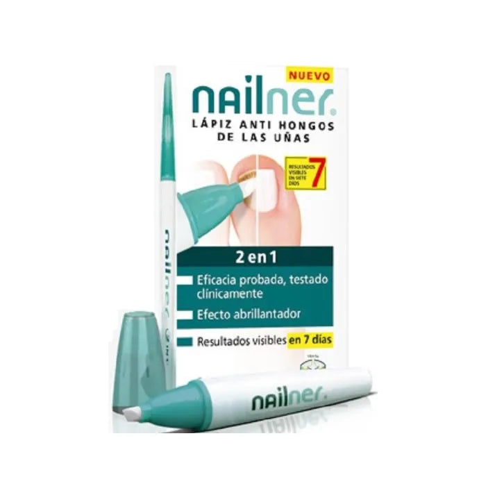 Nailner Stylo Anti Fongique Ongles 2 En 1