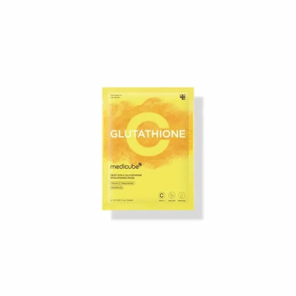 Medicube Deep Vita C Glutathione Brightening Mask 1 Sheet - Batty Beauty