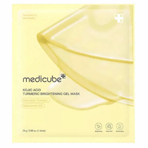 Medicube Kojic Acid Turmeric Brightening Gel Mask 1 Sheet - Batty Beauty