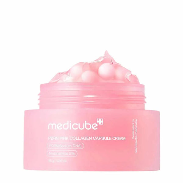 Medicube Pdrn Pink Collagen Capsule Cream 55g - Batty Beauty