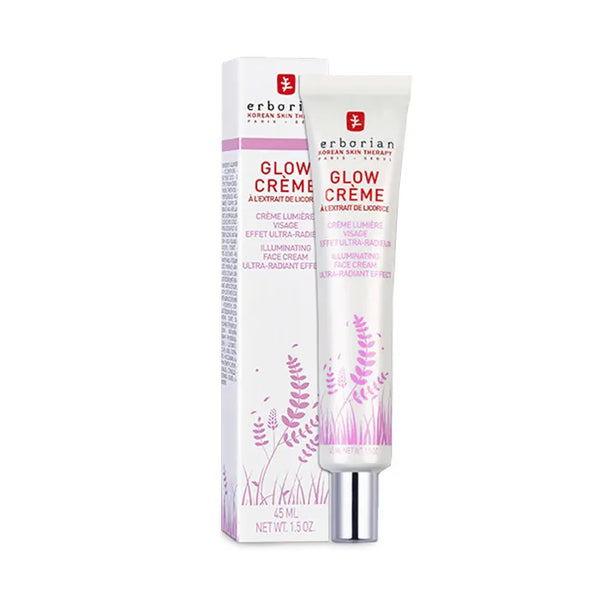 Erborian Glow Crème Lumière Visage Effet Ultra Radieux 45ml - Batty Beauty