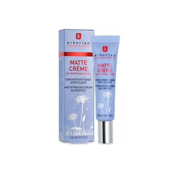 Erborian Matte Crème Soin Matifiant Visage 15ml - Batty Beauty