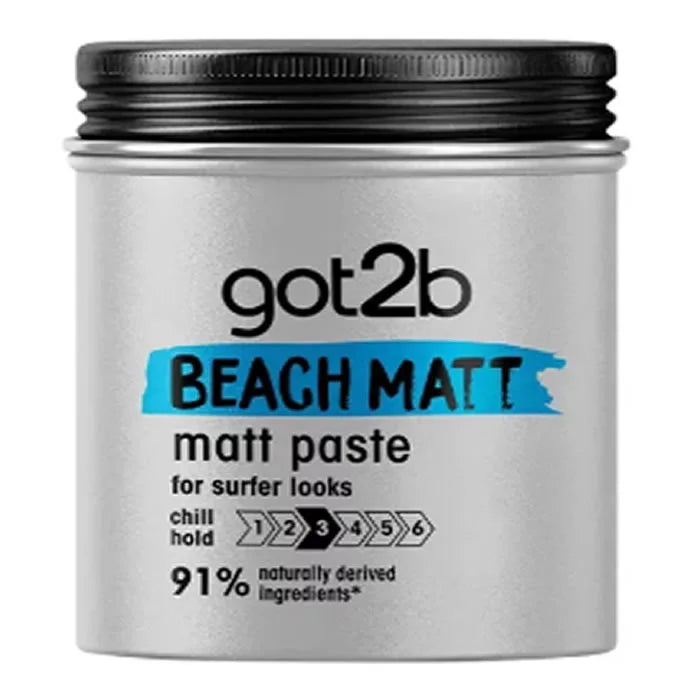 Schwarzkopf Got2b Beach Matt Paste Surfer Look