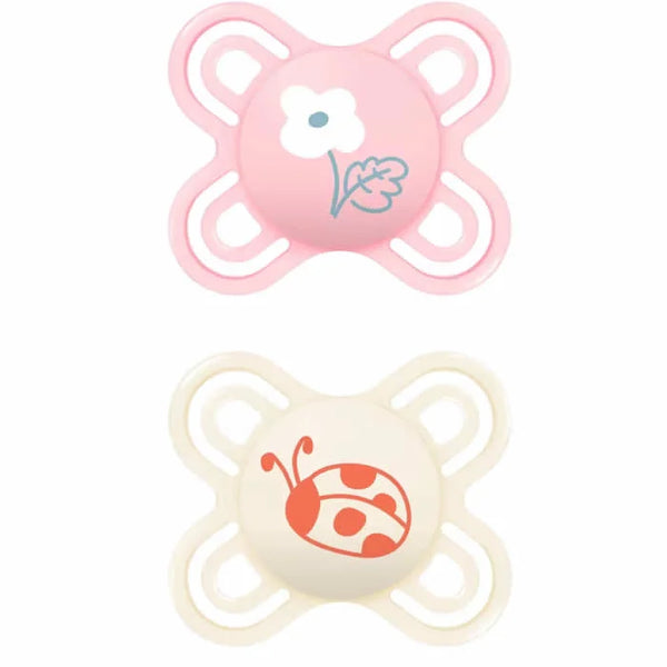 Mam Baby Sucette Perfect Star 0-2 Rose 2U - Batty Beauty