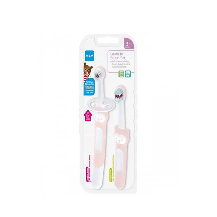 Mam Brosse d'apprentissage Mam Pink +5 Mois