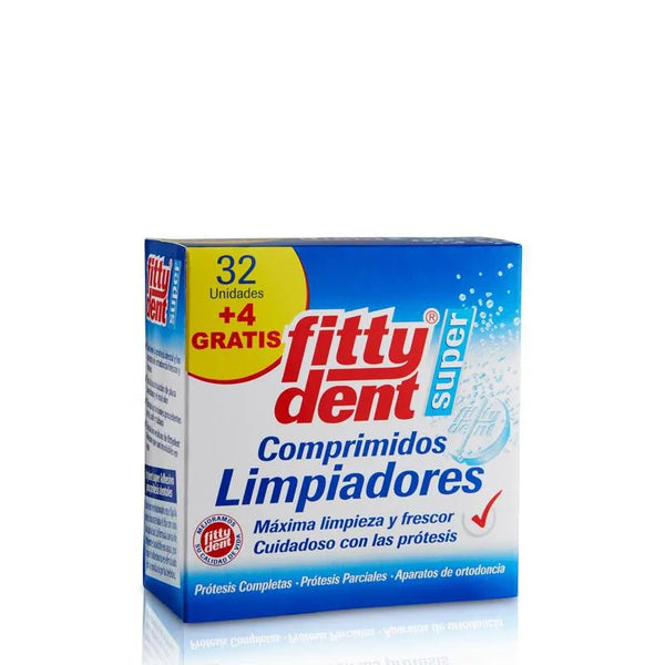 Phb Fittydent Nettoyants Super Compressés 32 Unités - PHB