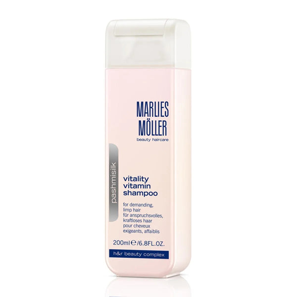 Marlies Moller Pashmisilk Vitalty Vitamin Shampoing 200ml - Batty Beauty