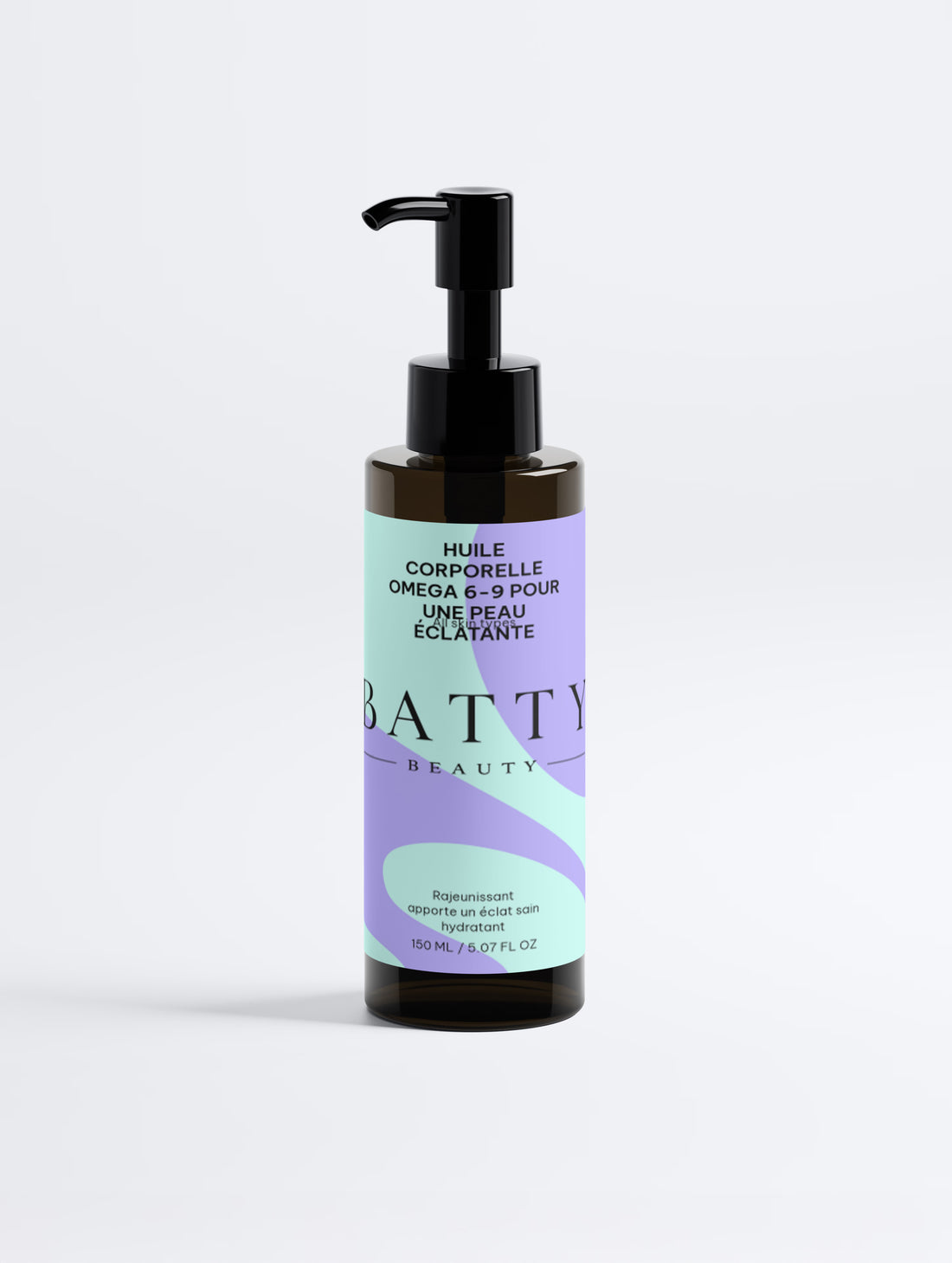 Huile corporelle Omega 6-9 pour une peau éclatante