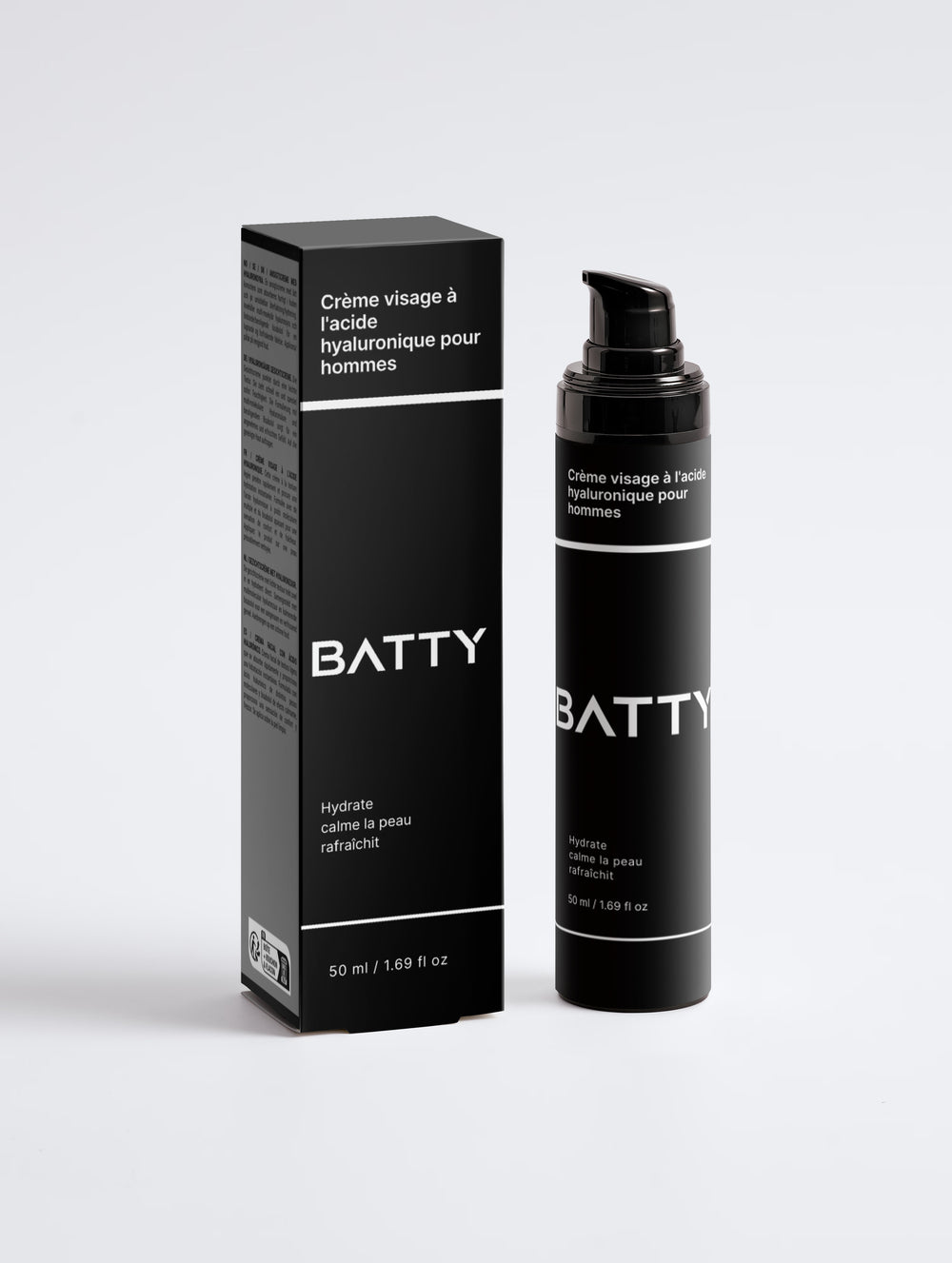 Crème visage à l'acide hyaluronique pour hommes