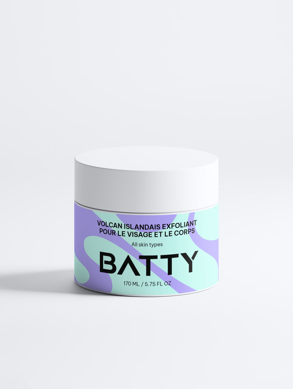Volcan islandais Exfoliant pour le visage et le corps